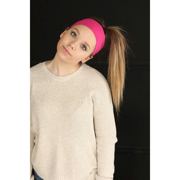 Cotton Headbands Pack Soft Stretchy Elastic Sports Fashion Hairbands Teens Women main image 4